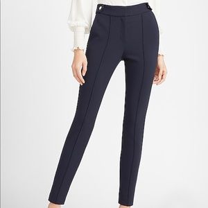 NWT Express High Waisted Soft & Sleek Button Tab Skinny Pant